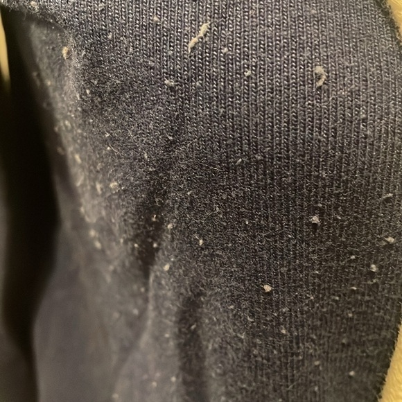 Love Life Navy Blue Zip up Hoodie Size Medium - Picture 8 of 12